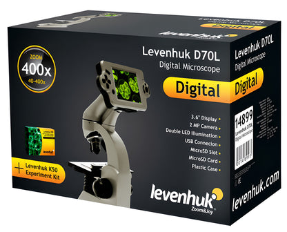 Microscope numérique pour la biologie D70L Levenhuk