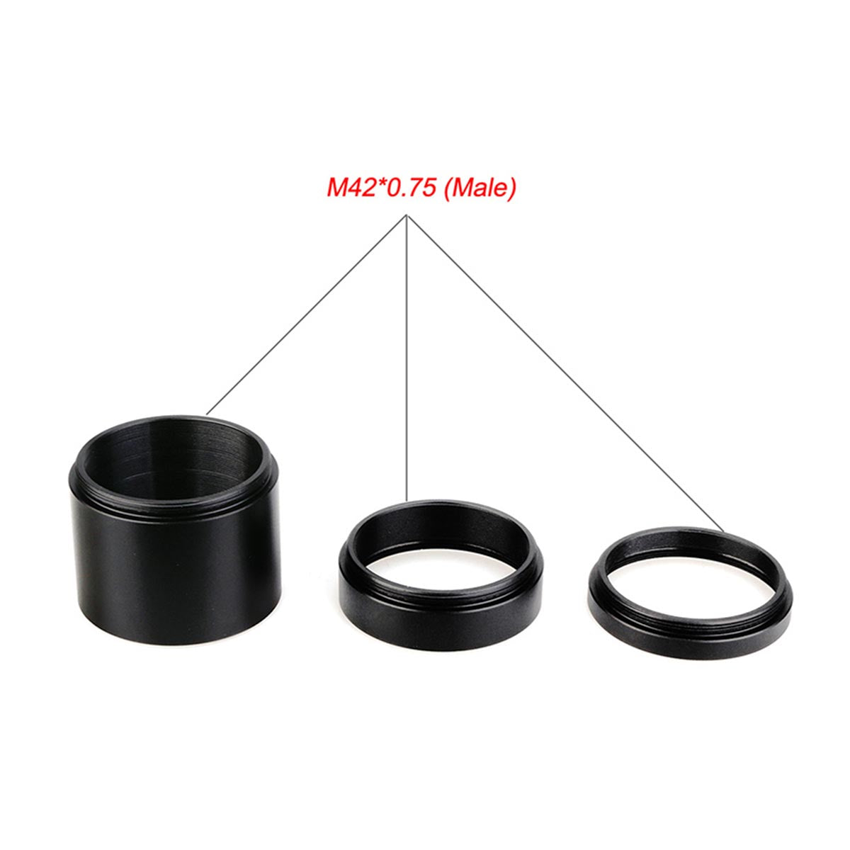 SVBONY SV129 - M42 Lens Extension Tube Kit