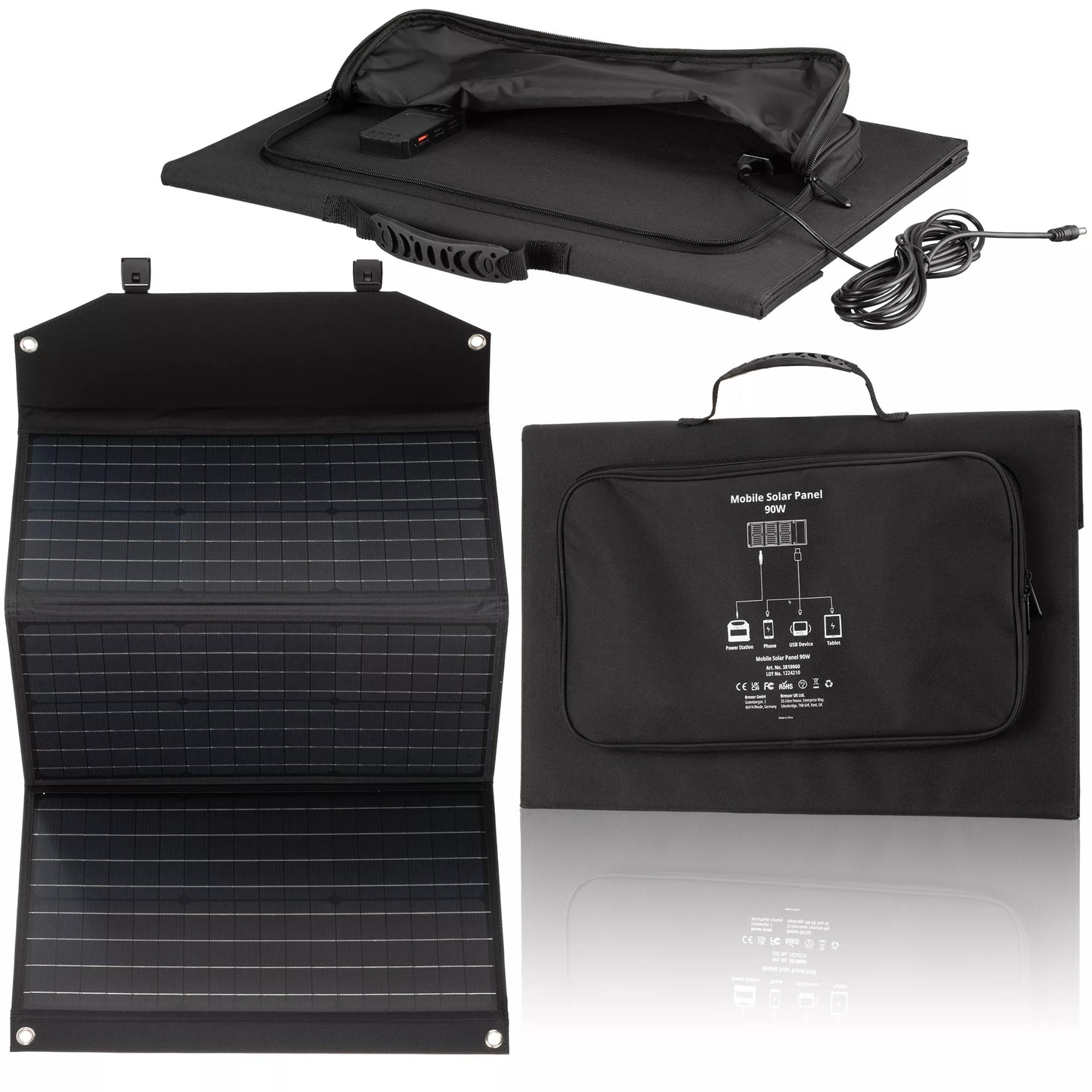 Panneau solaire mobile 90w avec USB