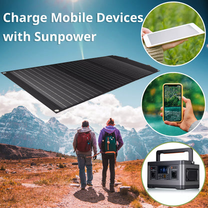 Panneau solaire mobile 90w avec USB