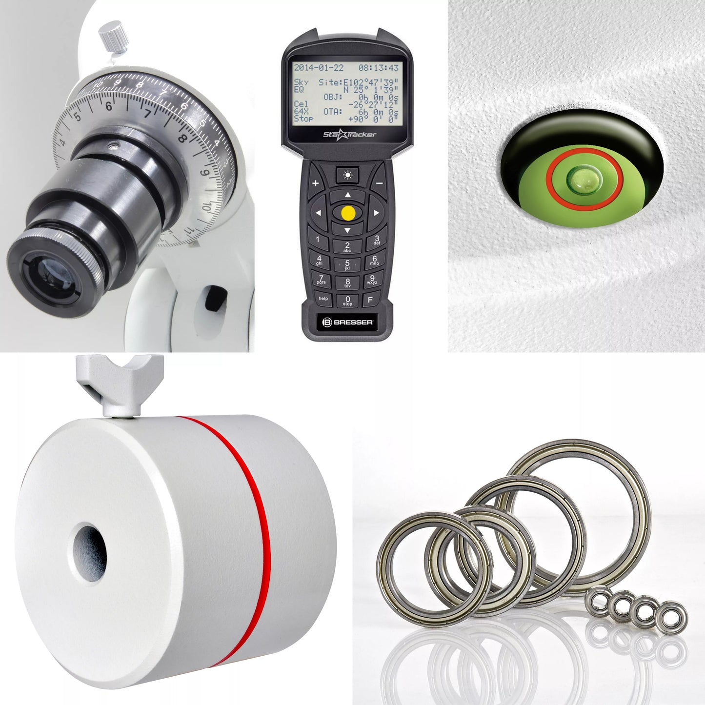 BRESSER Messier NT-203/1000 Hexafoc EXOS-2 GoTo Te