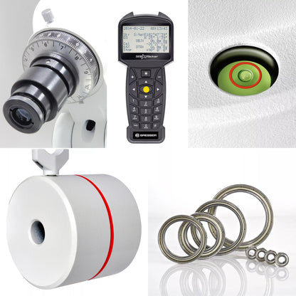 BRESSER Messier NT-203/1000 Hexafoc EXOS-2 GoTo Te