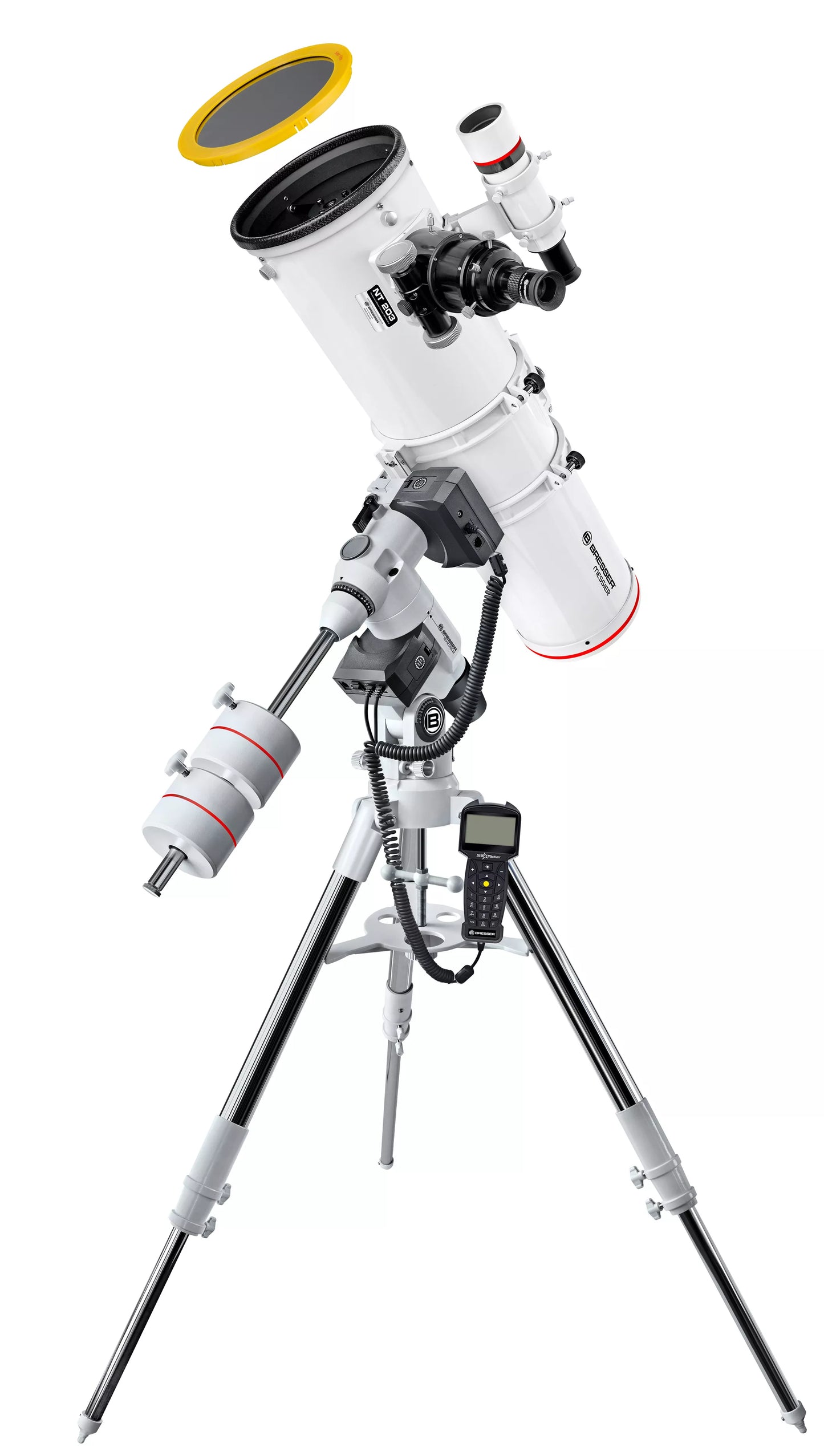 BRESSER Messier NT-203/1000 Hexafoc EXOS-2 GoTo Te