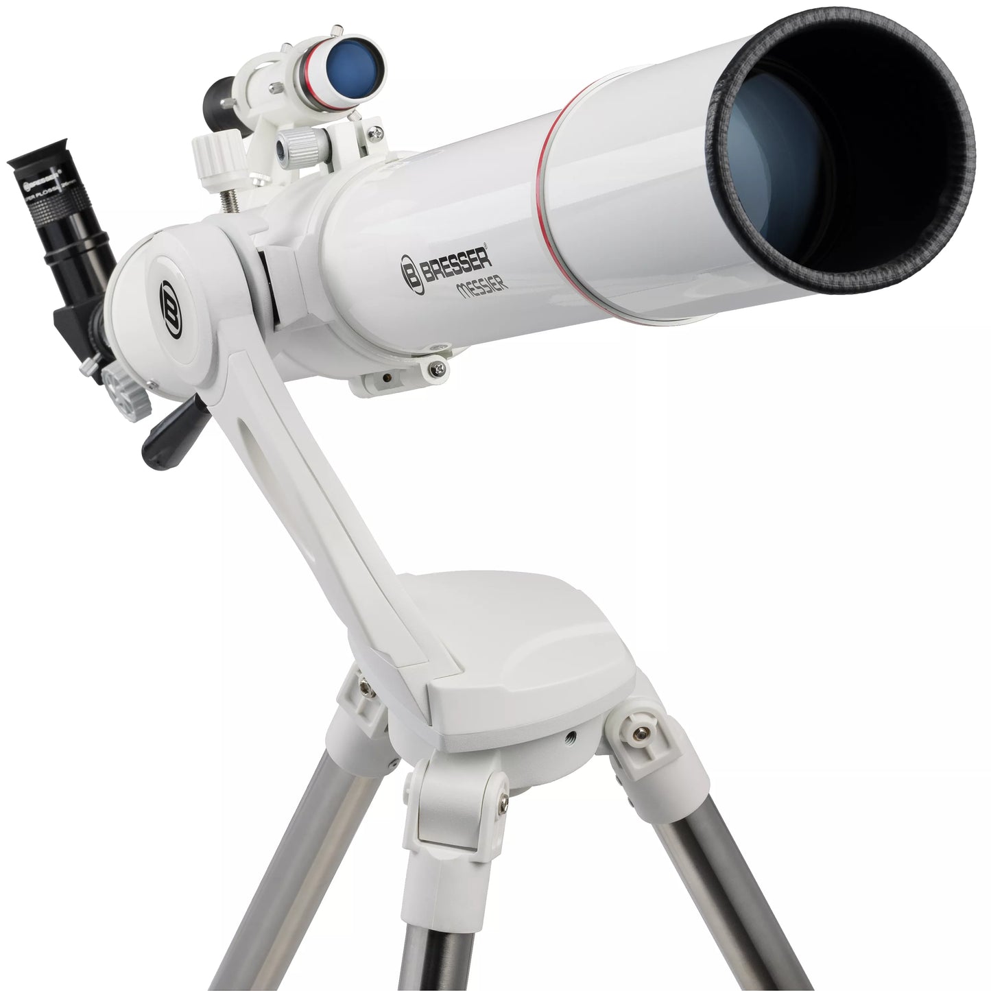 Lunette astronomique Messier AR-90/900 NANO AZ – observation lunaire et solaire, filtre solaire inclus – Bresser