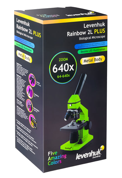 Microscope monoculaire Rainbow 2L PLUS Levenhuk