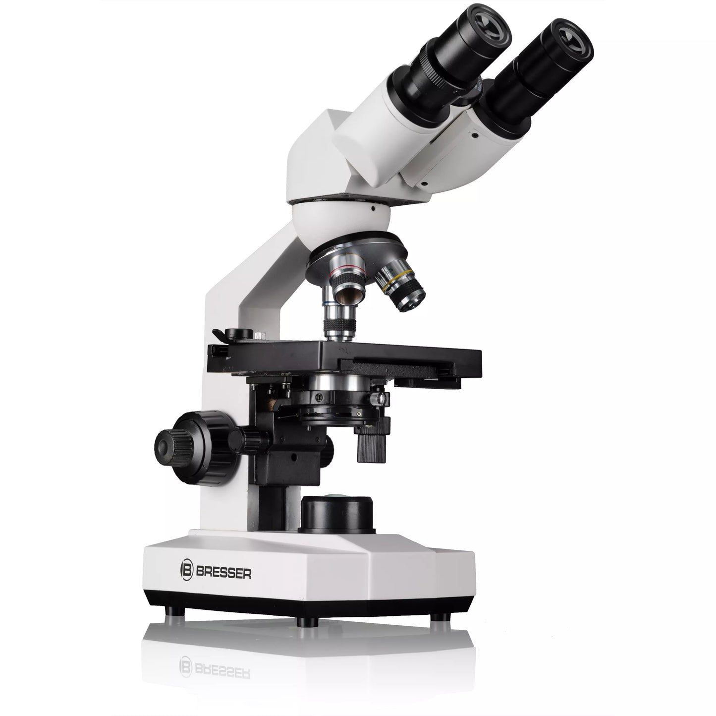 Microscope biologique binoculaire 40x-400x Erudit Basic BRESSER
