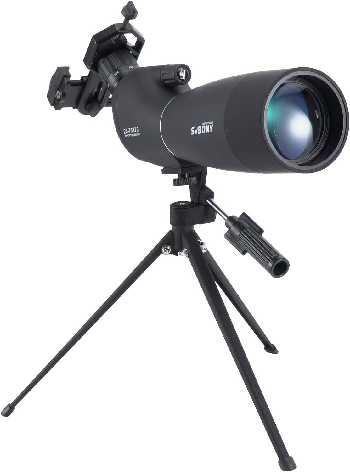 SVBONY SV28 Spotting Scopes - Angled and Straight Models with Variable Magnification Options