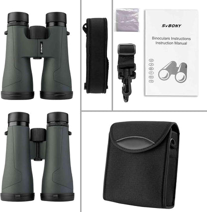 SA203 12x50 HD Binoculars with Dielectric Coating