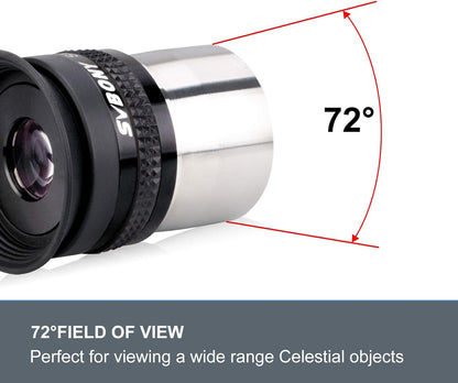 Oculaires Svbony SV136 72°