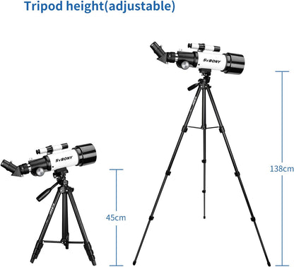 Télescope SVBONY SV501P pour Observation Terrestre et Céleste - Astronomy Store