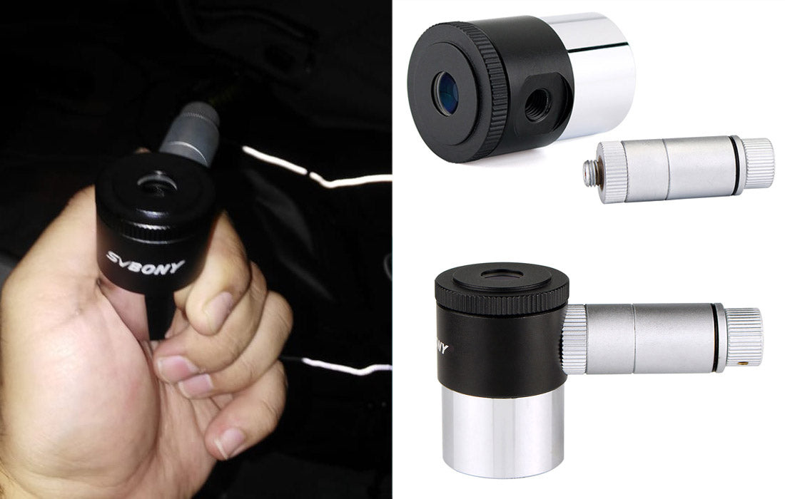 Ocular de retícula il·luminada SVBONY 1,25 polzades 12,5 mm