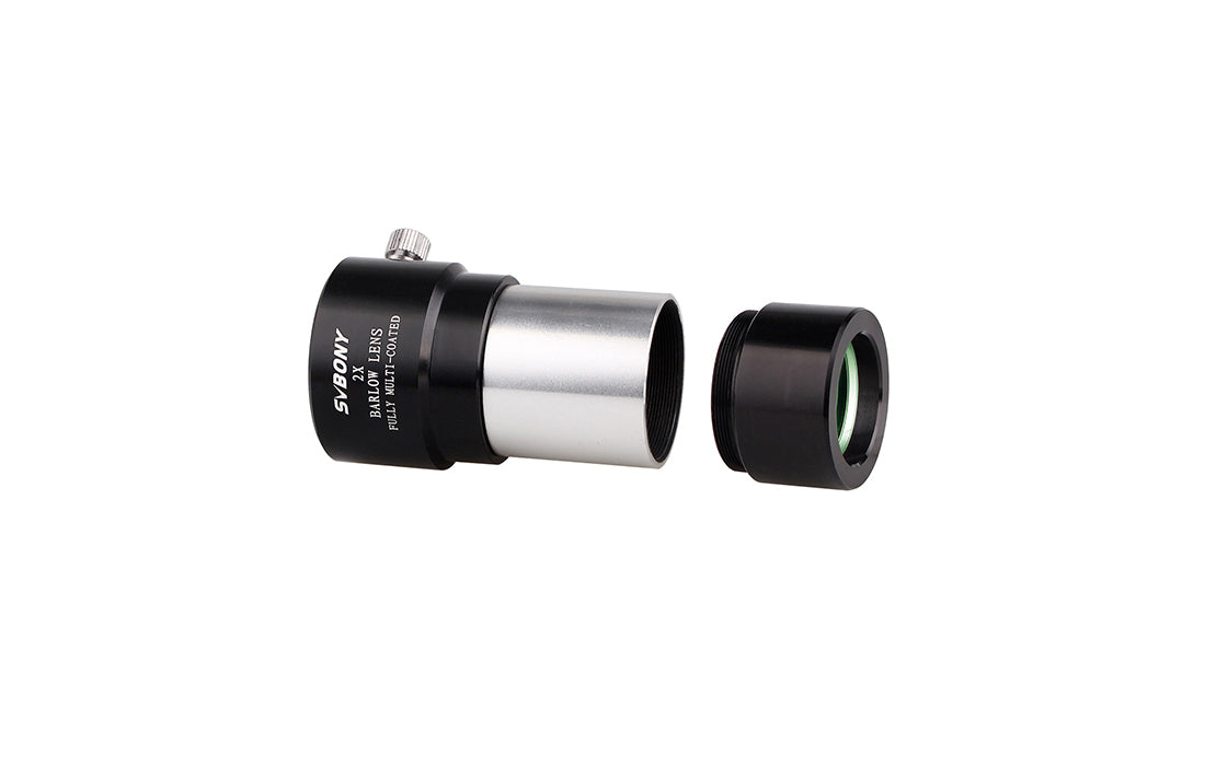 Svbony 2X Achromatic Metal Barlow Lens