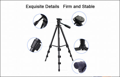 SVBONY SV101 Portable Aluminum Tripod - 360° Adjustable