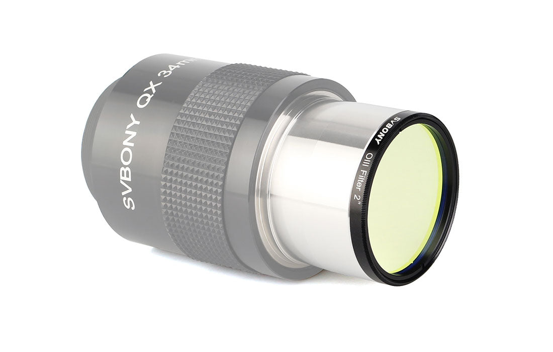 Filtre O-III 2" SV115 18nm pentru Observație și Fotografiere Astronomică a Nebulozelor - SVBONY