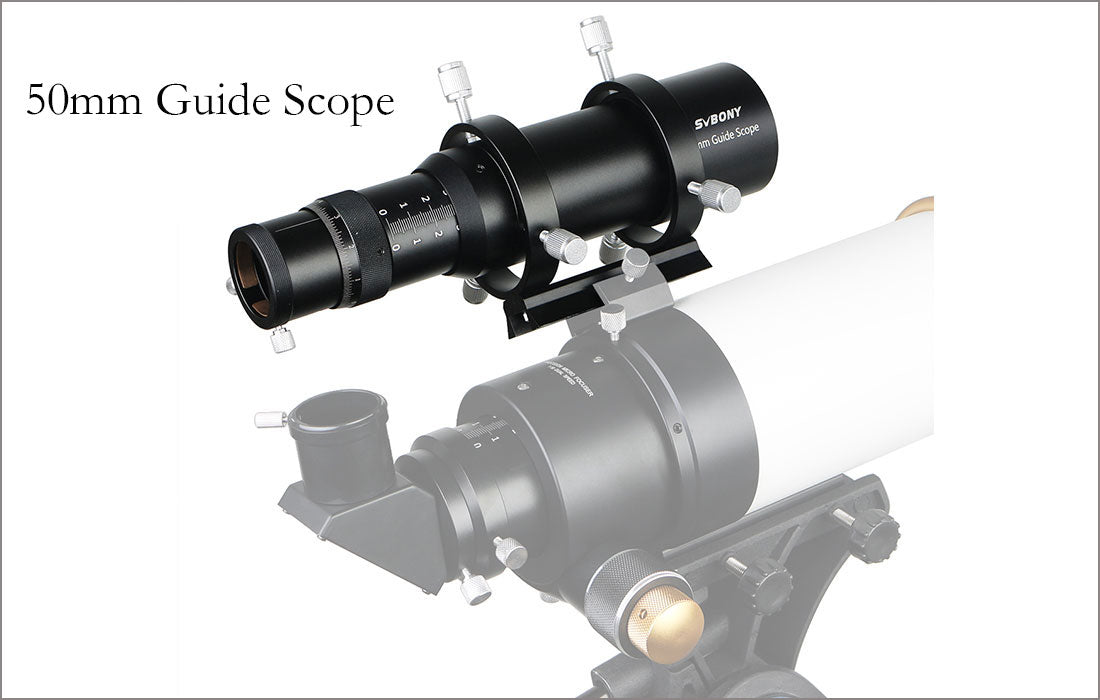 Guide Scope 50mm avec Focuser Hélicoïdal pour Télescope - SVBONY