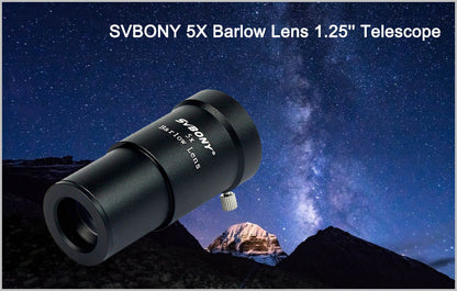 Svbony Barlow Lens 1.25 inch 5X