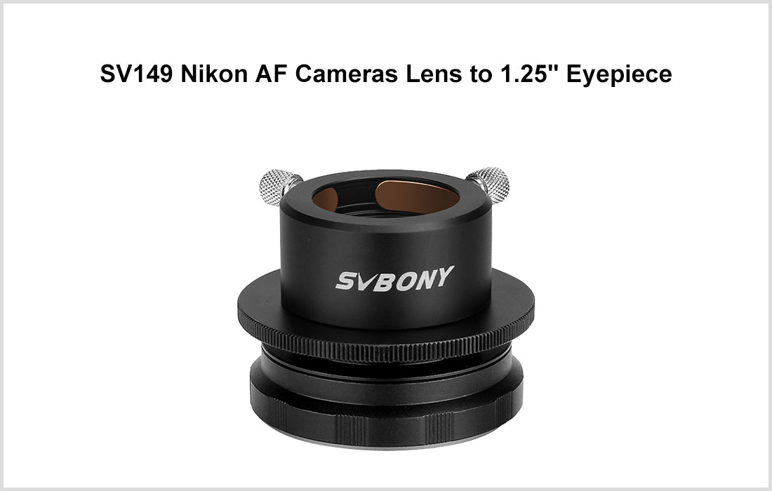 Nikon AF Objective Lens Adapter to 1.25 inch Eyepiece - SVBONY