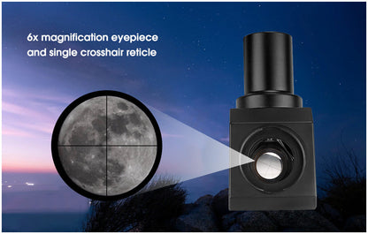 Celownik kątny SV182 6x30 z obrazem prostym i krzyżem celowniczym do teleskopu - SVBONY