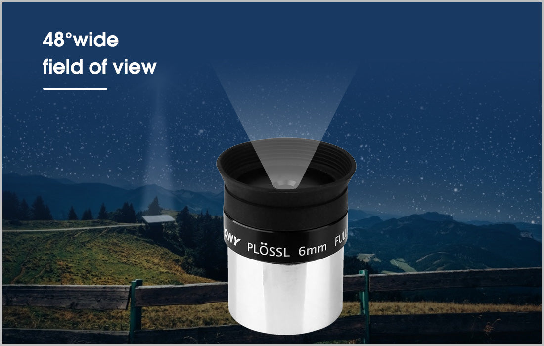 SVBONY SV131 Plossl Eyepiece 32mm 1.25 inches 48 degrees for Telescope