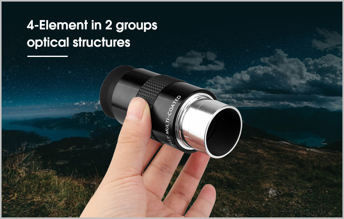 SVBONY SV131 Plossl Eyepiece 32mm 1.25 inches 48 degrees for Telescope