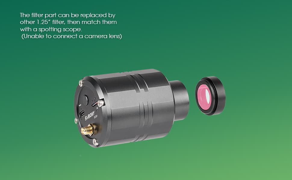 SC001 Wifi Camera for Telescope and Rifle Scope - SVBONY