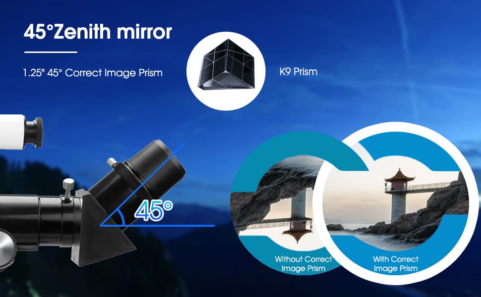 60mm Refractor Telescope for Beginners with Tripod - SV501P