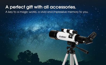 60mm Refractor Telescope for Beginners with Tripod - SV501P