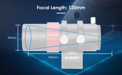 SV165 Mini Guider Scope 30mm F4 - SVBONY