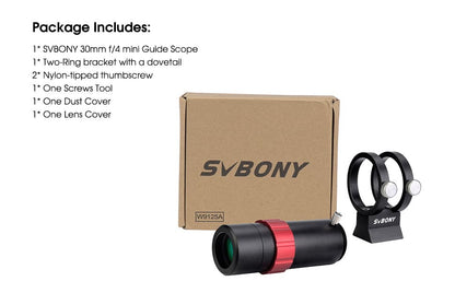 SV165 Mini Guider Scope 30mm F4 - SVBONY