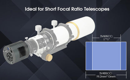 Caméra Astronomique Couleur 1" SV605CC avec Refroidissement TEC - SVBONY - Astronomy Store