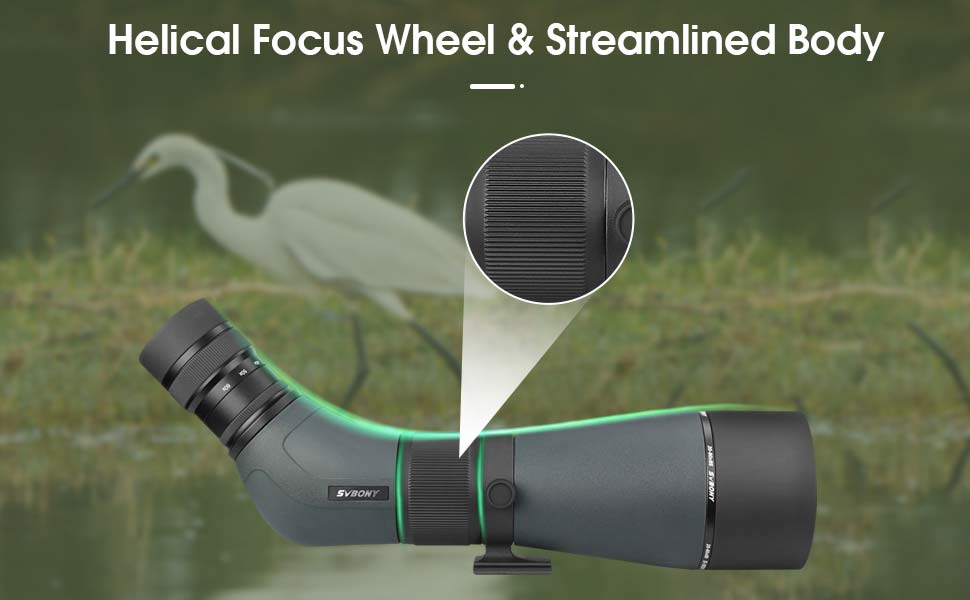 Longue-vue SVBONY SA405 20-60x85 ED eläinten tarkkailuun ja ornithologiaan - ED-lasi