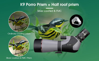 SV46P 20-60x80 ED Observation Telescope - SVBONY