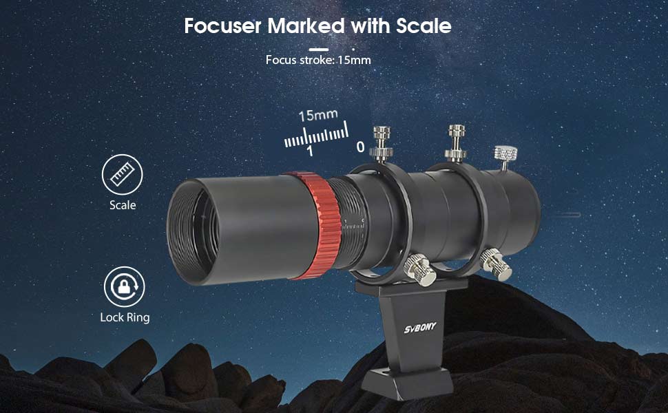 SV165 Mini Guide Scope 40mm