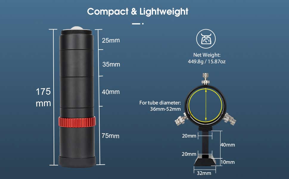 SV165 Mini Guide Scope 40mm