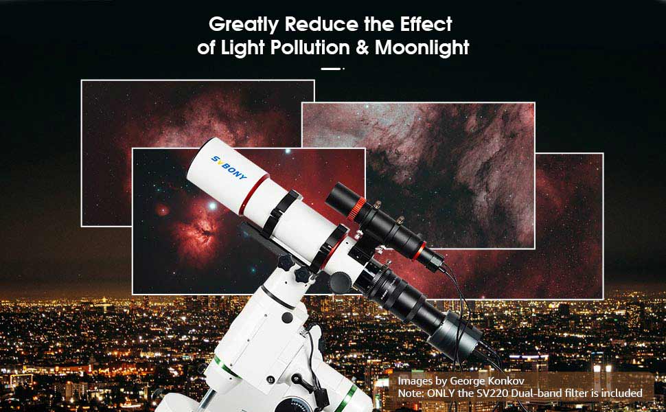 SV220 Teleskoopin Suodatin 7nm 2 tuumia