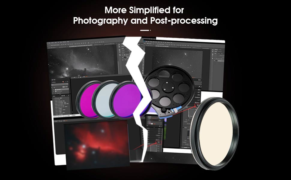 SV220 Teleskoopin Suodatin 7nm 2 tuumia