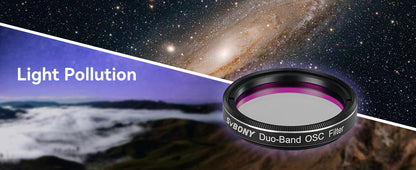 Filtre Nebulosa Dual-Band 7nm para Astrofotografia SVBONY