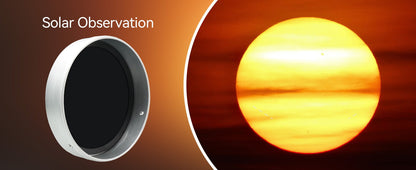 Filtra Solare 140mm SV229 con Cappuccio in Metallo - Svbony