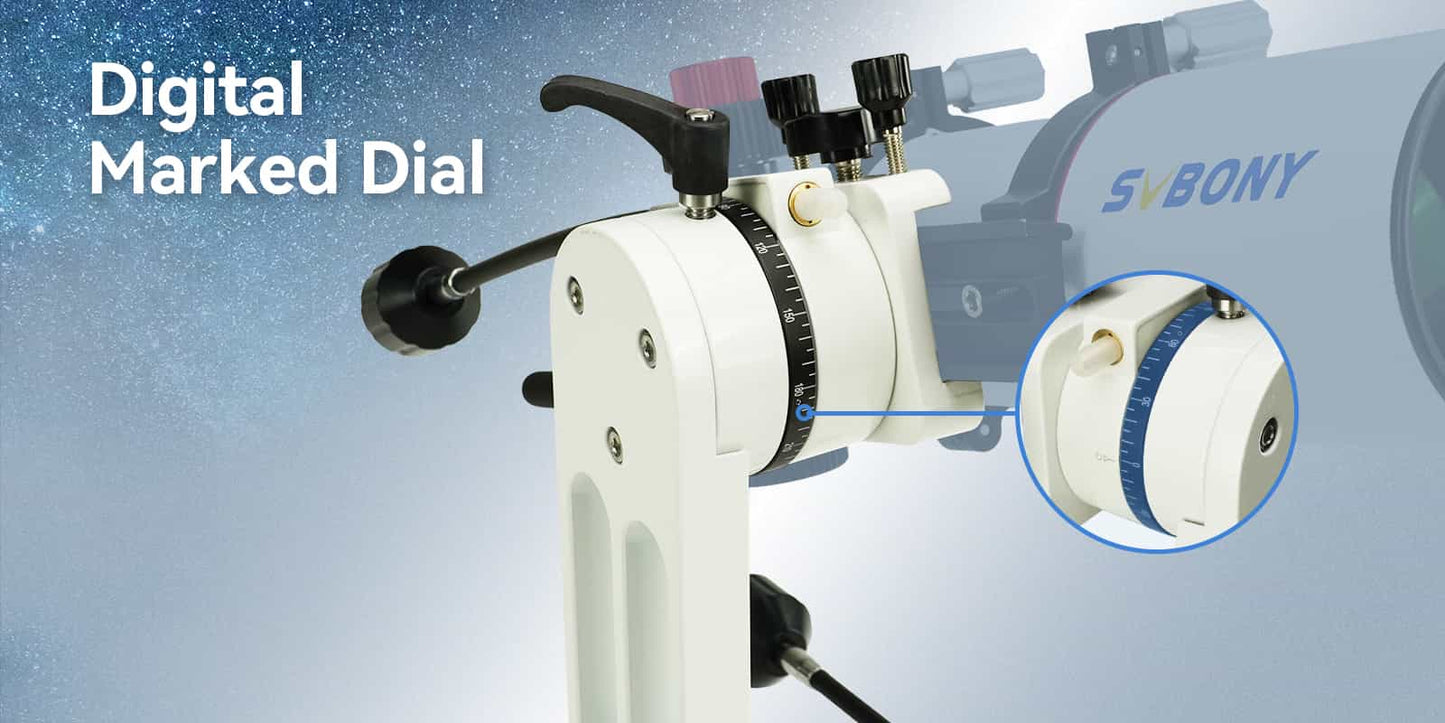 SV225 Adjustable Angle Alt-Azimuth Telescope Support for Visual Astronomy - SVBONY
