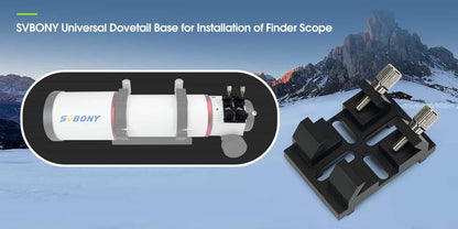 Universal SVBONY Support with 4.2mm Dovetail Slots for Telescope Finder - SVBONY