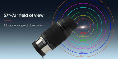 Eyepiece Zoom Aspherical Super SV230 8-20mm 57°-72° AFOV - SVBONY