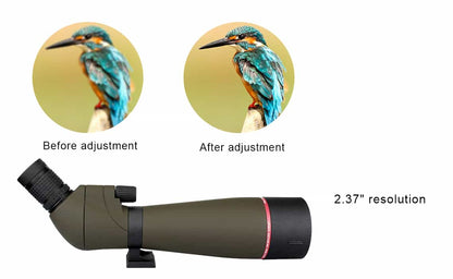 SV13 Optical Spotting Scope 20-60x with Waterproof System - SVBONY