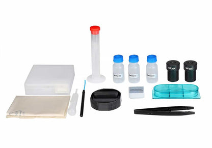 Microscope Biologique Binoculaire 80x-1600x avec Double Éclairage LED - SVBONY