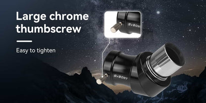 Morró Diagonal d'Imatge Corregida SV222 1,25 polzades amb FMC i Revestiment de Fase per Telescopi Refractor - SVBONY