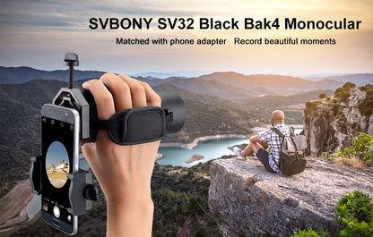 SV32 Monocular with BAK-4 Prism, Waterproof and Fogproof - Ideal for Hunting and Outdoor Observation