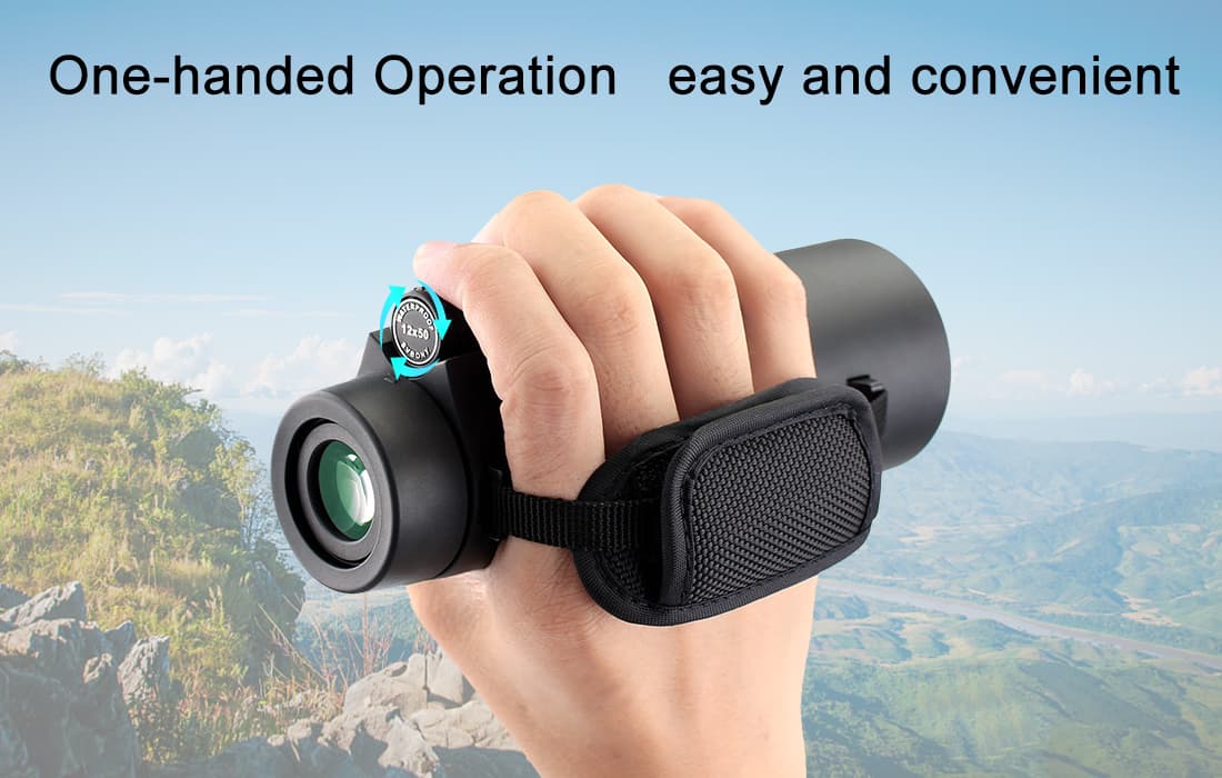 Monocular SV32 con prisma BAK-4, resistente al agua y a prueba de niebla, ideal para caza y observación al aire libre