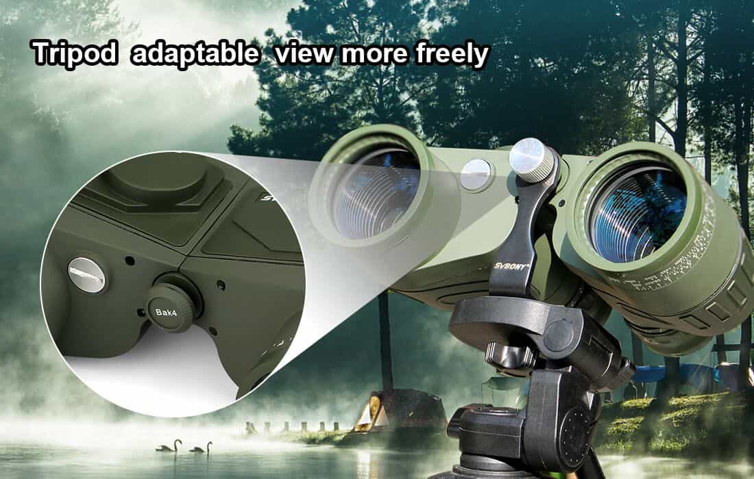 Military Binoculars 7x50 with Compass and Rangefinder - Svbony