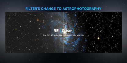 SV240 Multi-Narrowband Filter for Urban Astrophotography - SVBONY
