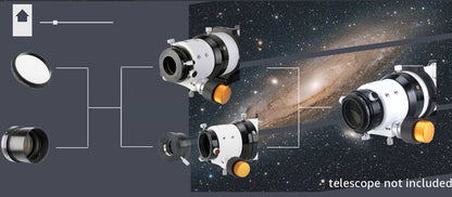 Réducteur de Focale 0.8X SVBONY SV193 pour Télescope SV503