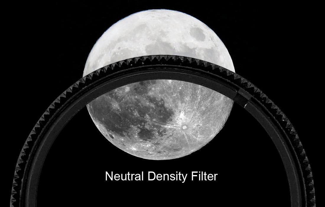 Filtre de telescópio SV139 1,25 polegadas ND Neutral Density para observação da Lua - W9108A